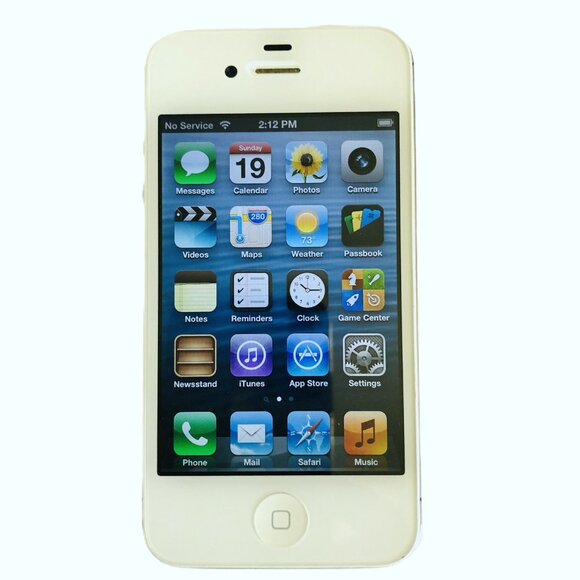 Apple iPhone 4 A1349 CDMA White 6.4GB Network Locked Verizon Used Condition - Picture 1 of 16